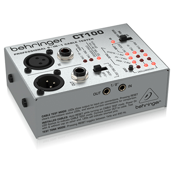 BEHRINGER CT100 / Kablo Test Ünitesi